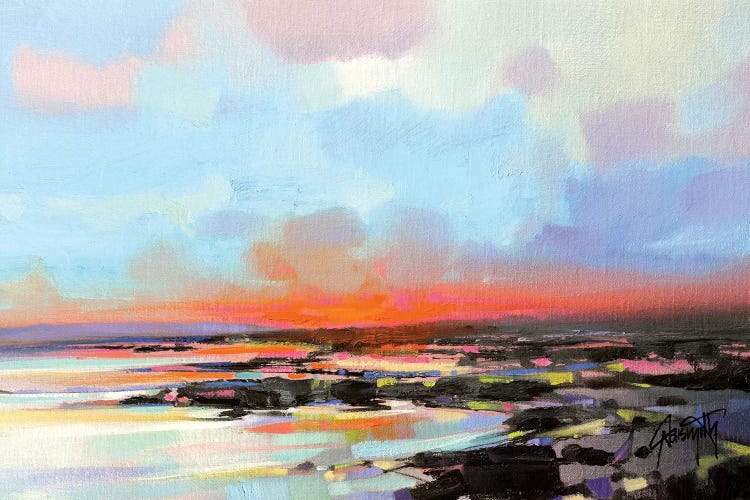 Arran Rocks Canvas Wall Art by Scott Naismith | iCanvas