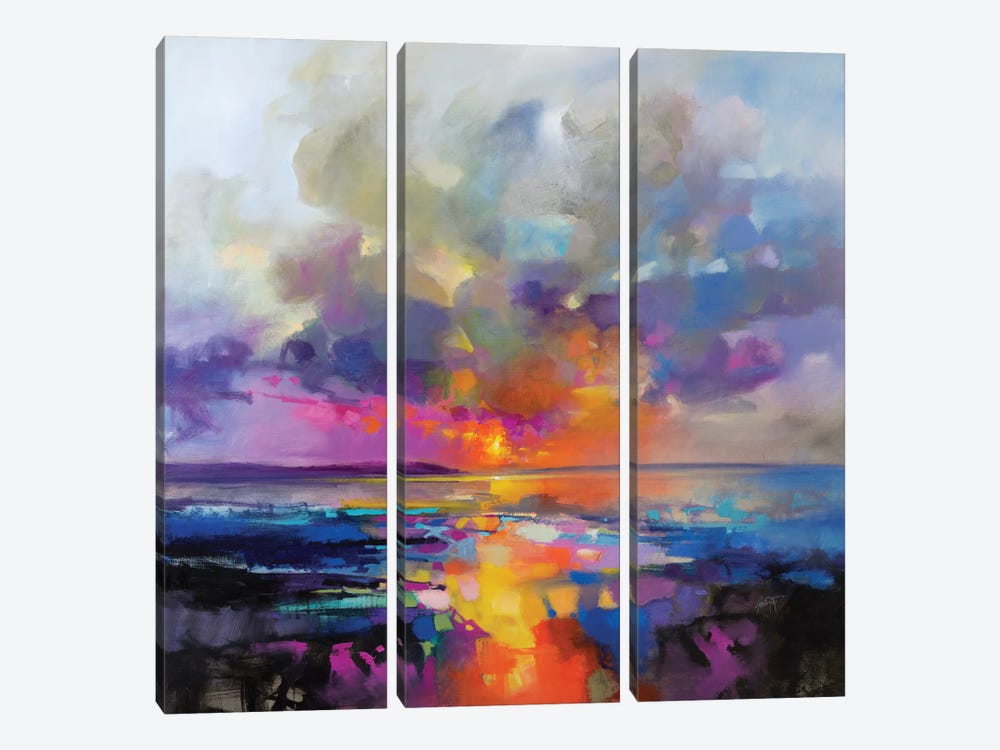 Main Sequence by Scott Naismith 3-piece Canvas Print