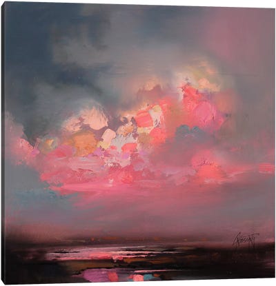 Cumulus Consonance Study I Canvas Art Print - Sunsets & The Sea