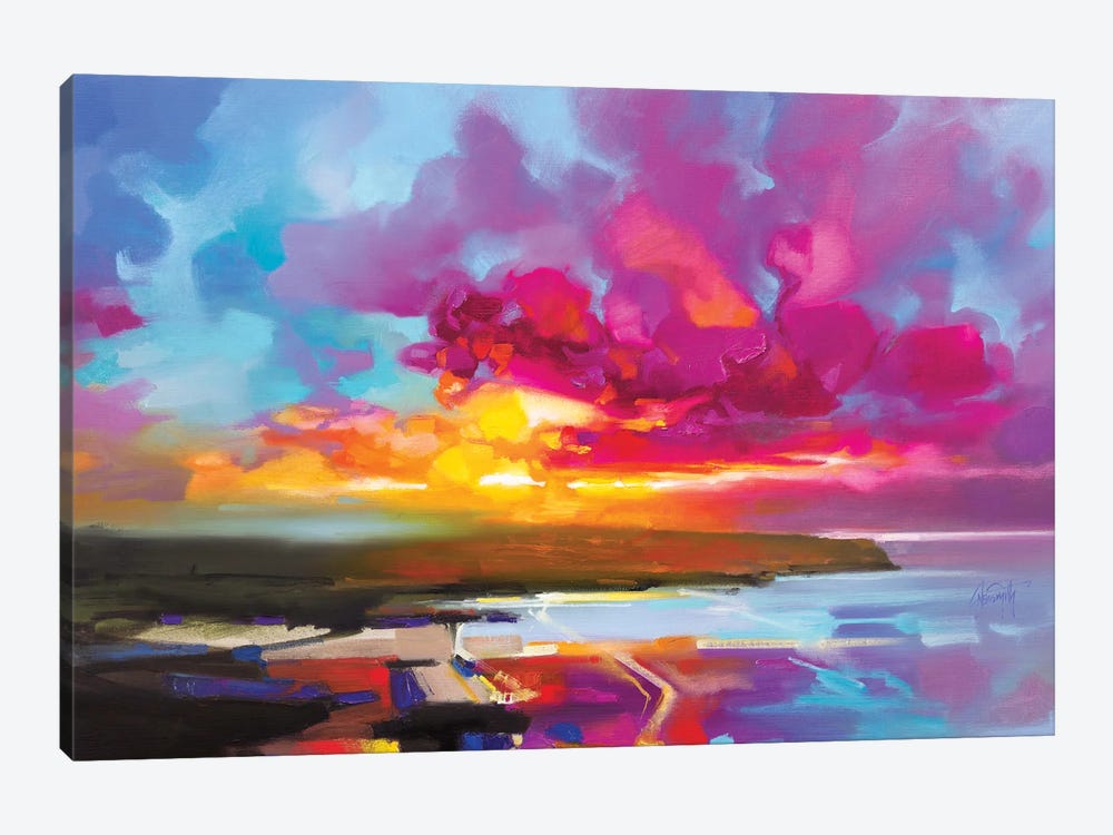 Euphoric Glow 2 by Scott Naismith 1-piece Canvas Artwork