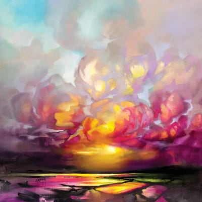 First Light on Loch Carron by Scott Naismith acrylic art print