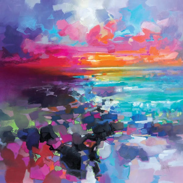 Cloudy Sunsets: Barra Sunset Fragments by Scott Naismith