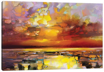 Sound of Skye Canvas Art Print - Sunrise & Sunset Art
