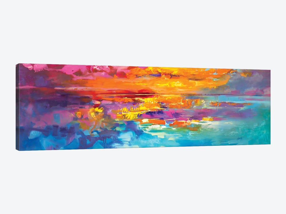 Spectrum Sunrise 1-piece Canvas Print