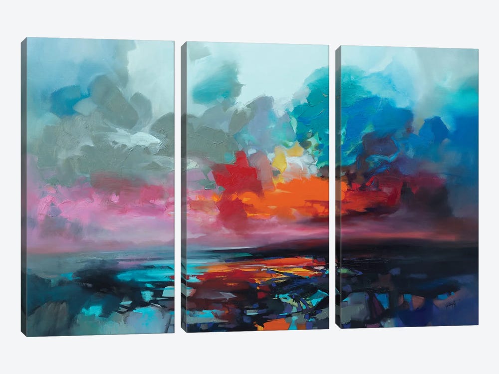 Glimmer of Hope by Scott Naismith 3-piece Canvas Wall Art