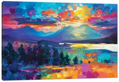 Callums Road Canvas Art Print - Sunrise & Sunset Art