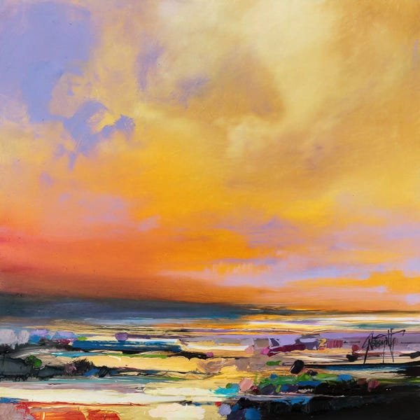 Color Fields: Diminuendo Sky Study I by Scott Naismith