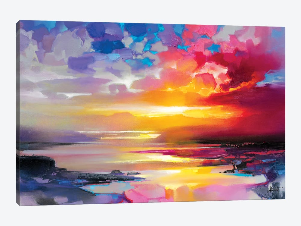 Low Tide Sunset by Scott Naismith 1-piece Canvas Wall Art