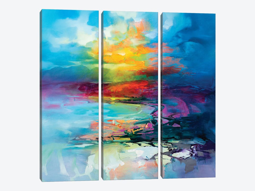 Skye Harmonics by Scott Naismith 3-piece Canvas Art