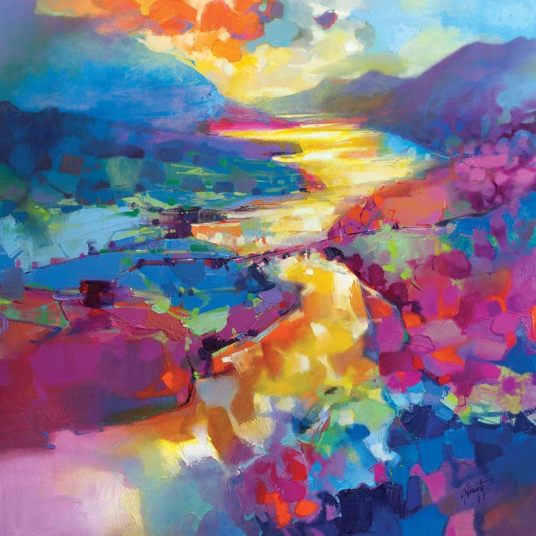 Bridging Loch Leven by Scott Naismith wall art