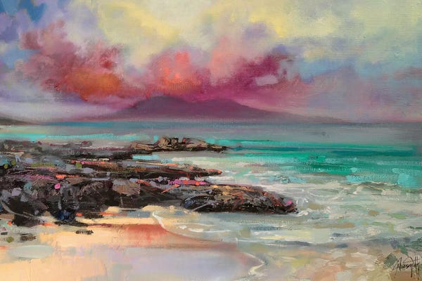 Pastel Impressionism: Harris Rocks by Scott Naismith