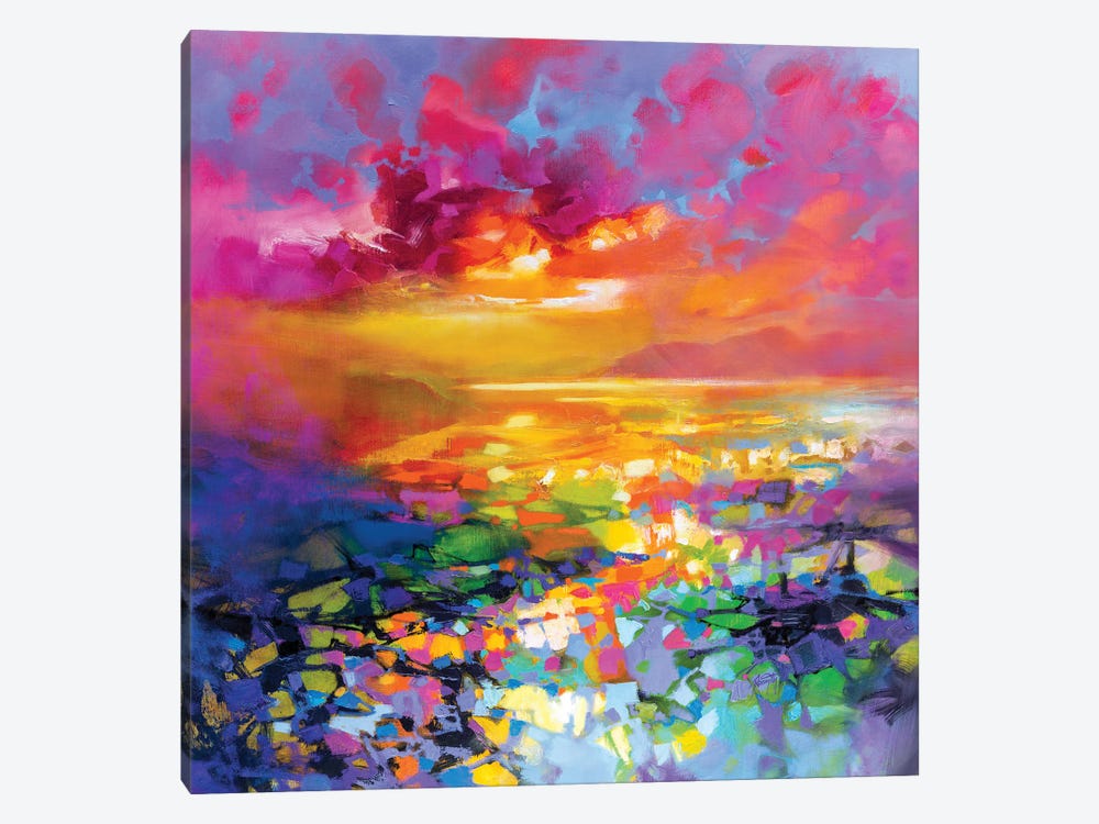 Colour Frequency I by Scott Naismith 1-piece Canvas Wall Art