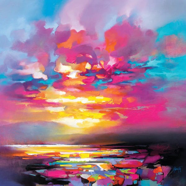 Colorful Abstracts: Taoist Colour II by Scott Naismith