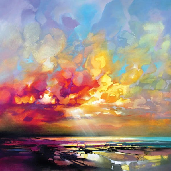 Colorful Abstracts: Consciousness II by Scott Naismith