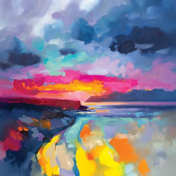 Colorful Abstracts: Euphoria Sunrise by Scott Naismith