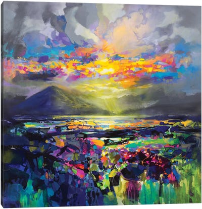 Elgol Spectrum Canvas Art Print - Scotland Art