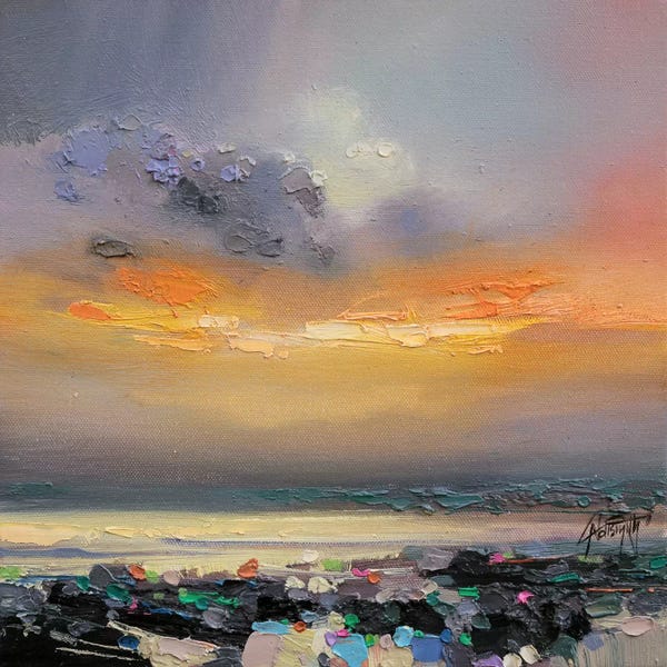 Cloudy Sunsets: Harris Sky Study II by Scott Naismith