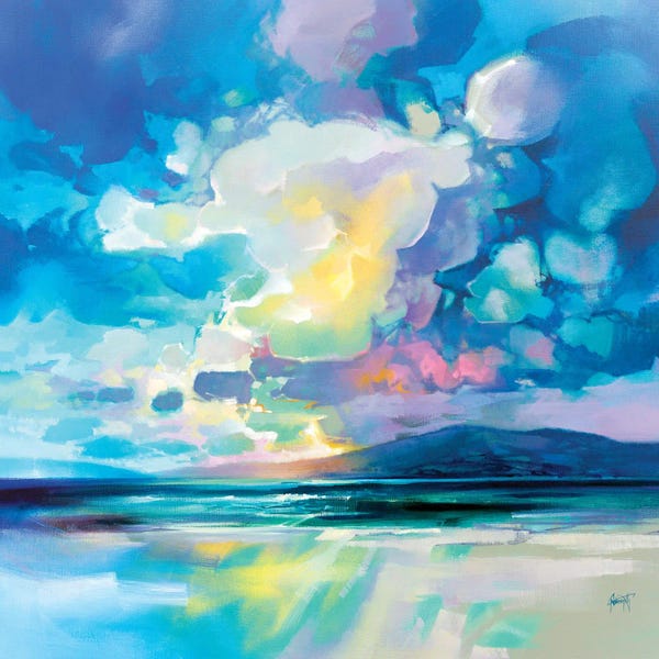 Colorful Abstracts: Emerging Calm by Scott Naismith