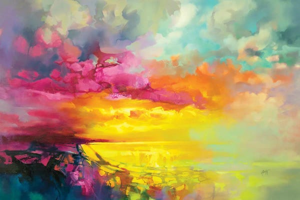 Suspended Magenta