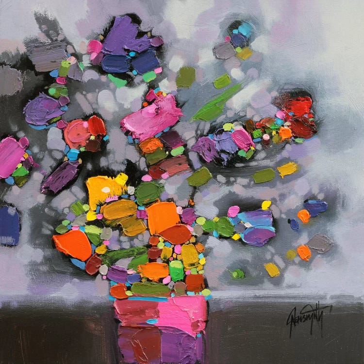 Bouquet II by Scott Naismith canvas print