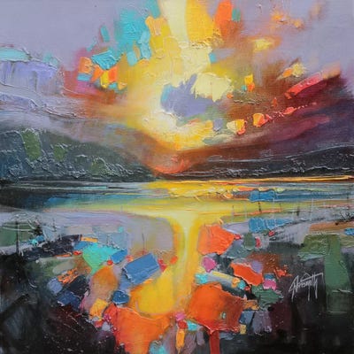 Loch Light I by Scott Naismith canvas print