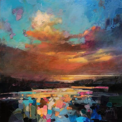 Golden Sky by Scott Naismith acrylic art print