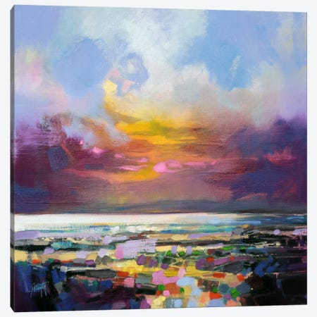 Staccato Shore Canvas Print #SNH43} by Scott Naismith Canvas Wall Art