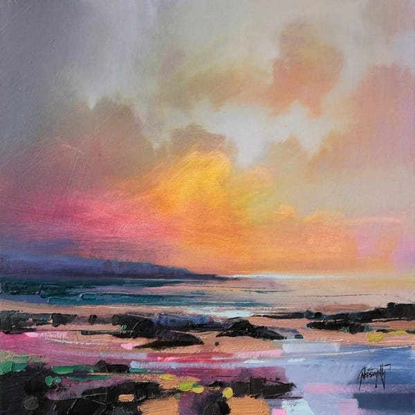 Cloudy Sunsets: Uist Light I by Scott Naismith