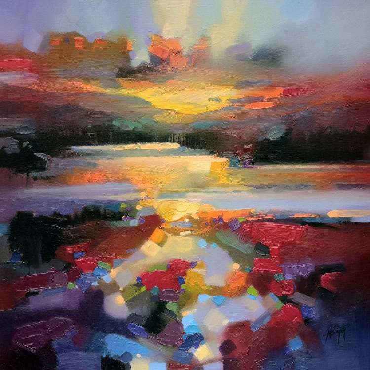 Glen Spean Red by Scott Naismith wall art