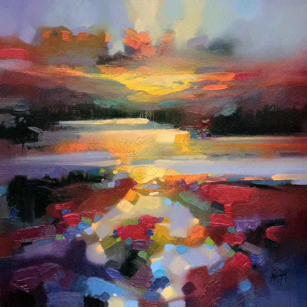 Abstract: Glen Spean Red by Scott Naismith