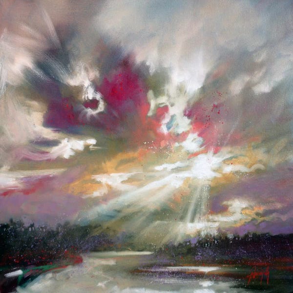 Cloudy Sunsets: Loch Light II by Scott Naismith