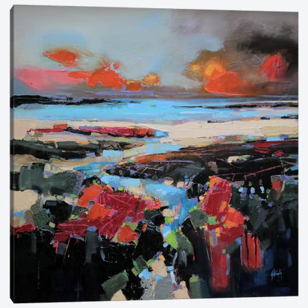 Colours Of Barra Canvas Print #SNH55} by Scott Naismith Canvas Artwork