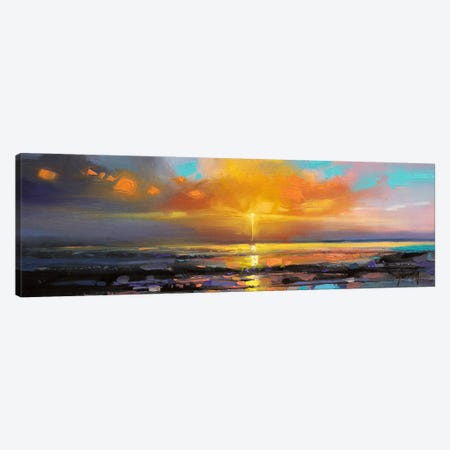 Sunburst Canvas Print #SNH62} by Scott Naismith Canvas Artwork