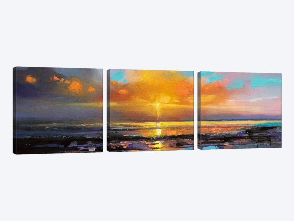 Sunburst by Scott Naismith 3-piece Canvas Artwork