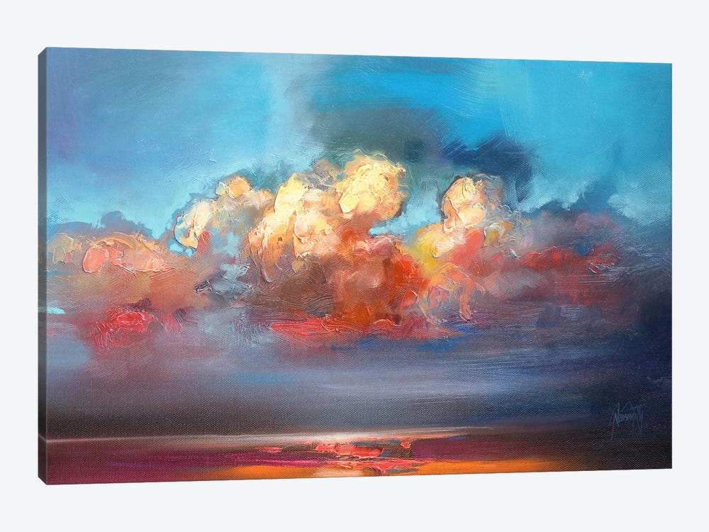 Vermillion Cumulus  by Scott Naismith 1-piece Canvas Print