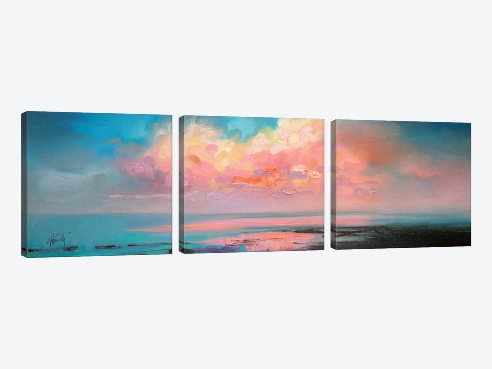Atlantic Cumulus by Scott Naismith 3-piece Canvas Artwork
