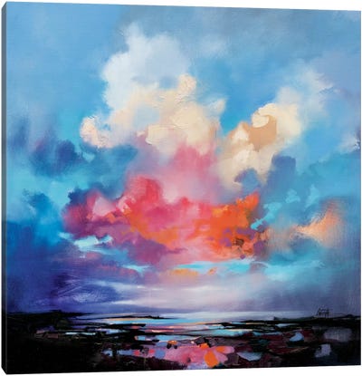 Diffusion I Canvas Art Print - Sea & Sky