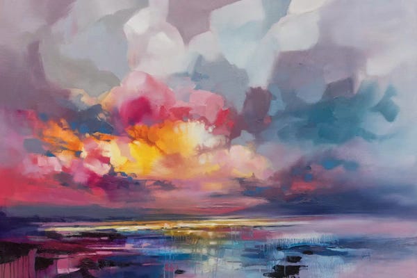 Cloudy Sunsets: Displacement by Scott Naismith
