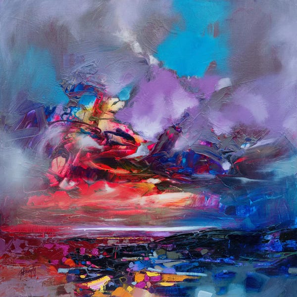 Abstract: Colour Collision I by Scott Naismith