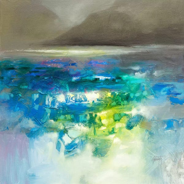 Abstract Oil Painting: Fluid Dynamics I by Scott Naismith