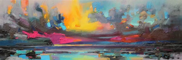 Abstract Landscapes: Skye by Scott Naismith