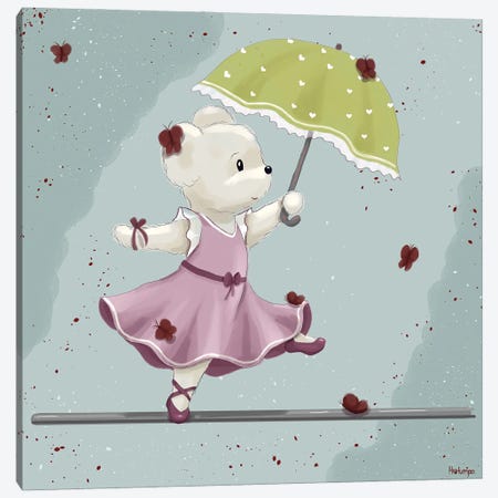 Wire Dancer Mouse Canvas Print #SNJ21} by Holumpa Canvas Art