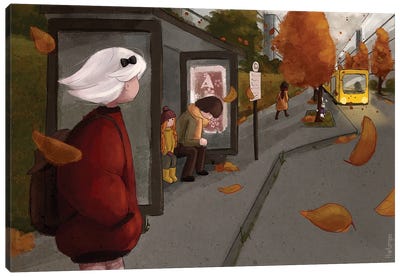 Autumn Mood Canvas Art Print - Holumpa