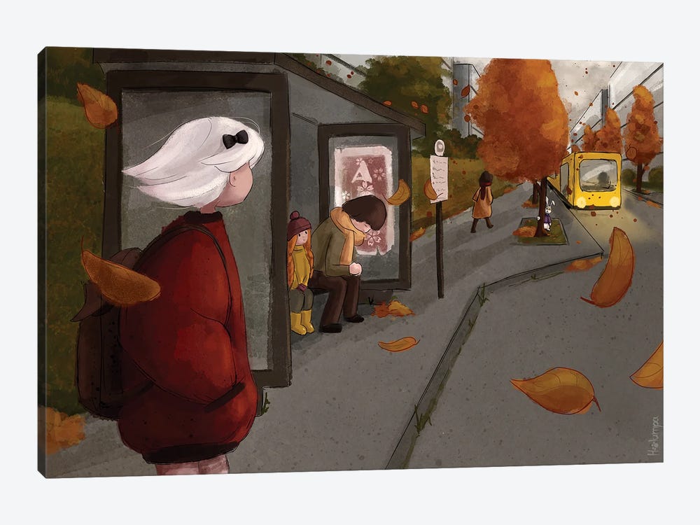Autumn Mood by Holumpa 1-piece Canvas Art Print