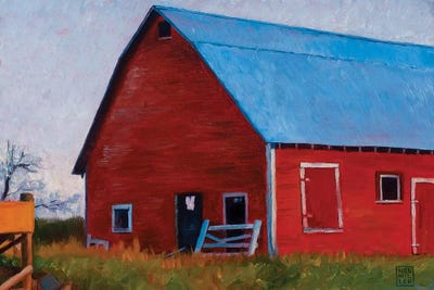 Bishop Barn by Stacey Neumiller art print