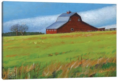 Whidbey Barn II Canvas Art Print - Stacey Neumiller