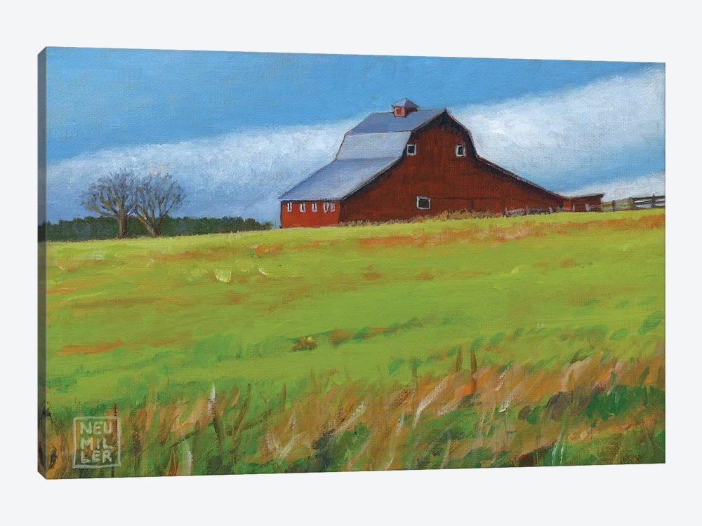 Whidbey Barn II by Stacey Neumiller 1-piece Art Print