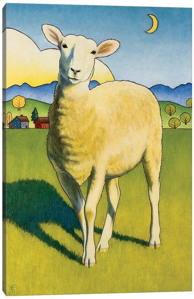 Who Are Ewe Canvas Art Print - Stacey Neumiller