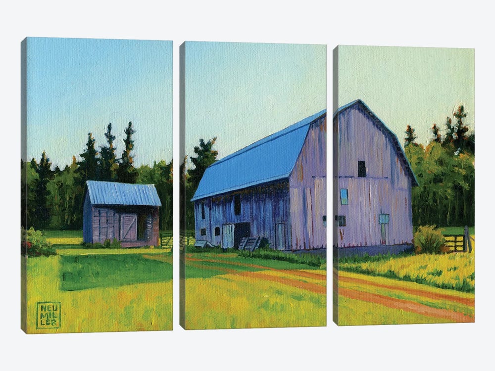 Lee Farm by Stacey Neumiller 3-piece Canvas Art Print