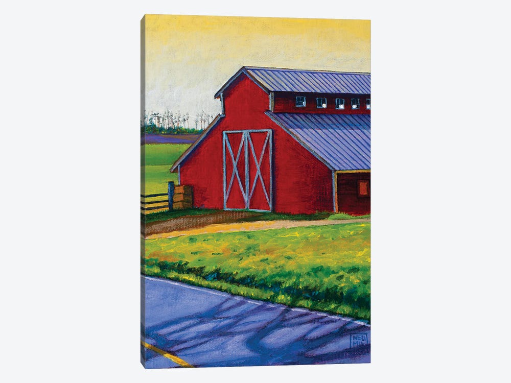 Whidbey Barn by Stacey Neumiller 1-piece Canvas Art